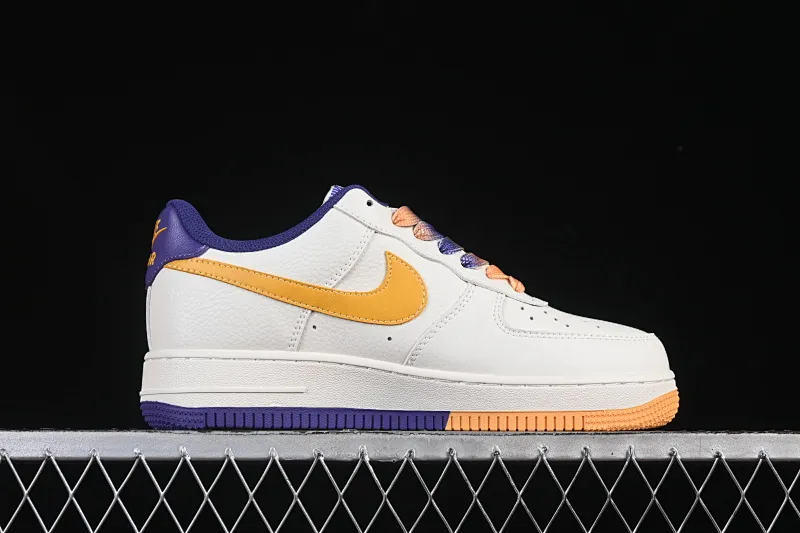 All categories Nk Air Force 1 Air Force series Nk Air Force 1 Low Air Force low-top Nike Air Force 1'07 Low NBA joint Purple Lakers Air Force 1 low-top casual sneakers CS5288-006